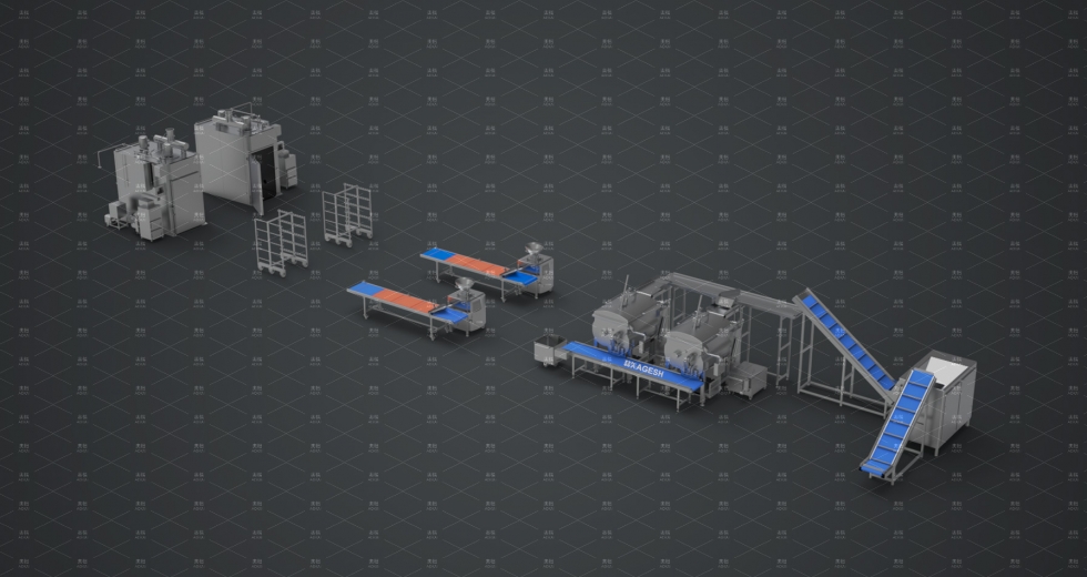 肉脯加工整线解决方案